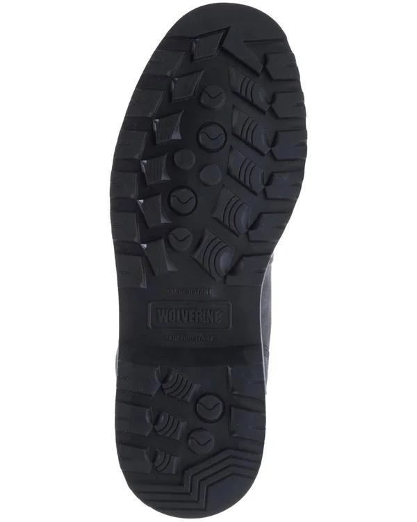 Wolverine Floorhand 6x22 Steel Toe Boot 9 Men's Black
