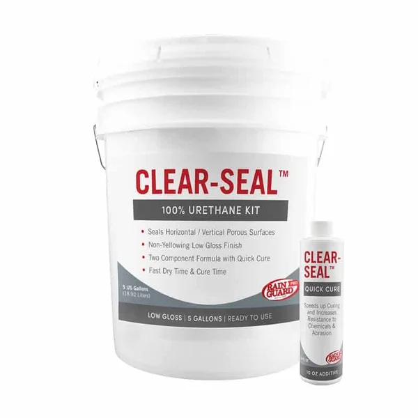 Clear-Seal 2 Part 100% Urethane Low Gloss Sealer 5 Gallon