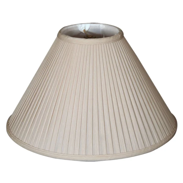Royal Designs 12x22 Coolie Empire Side Pleat Lamp Shade Beige