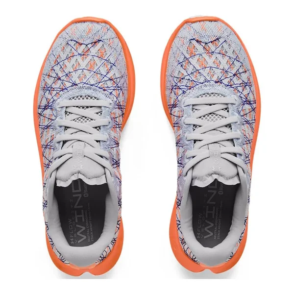 Under Armour Women's Flow Velociti Wind Running Shoes - Gray - 8.5