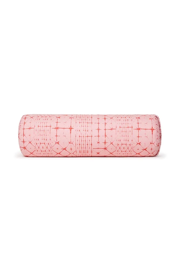 Manduka Enlight Round Bolster - Coral - One Size Multicolour