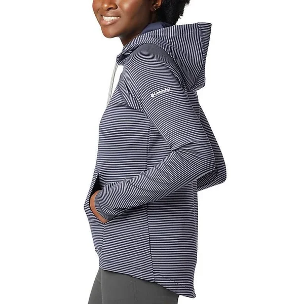 Columbia Bryce Canyon Hoodie Women's - Peach Cloud Stripe, Small