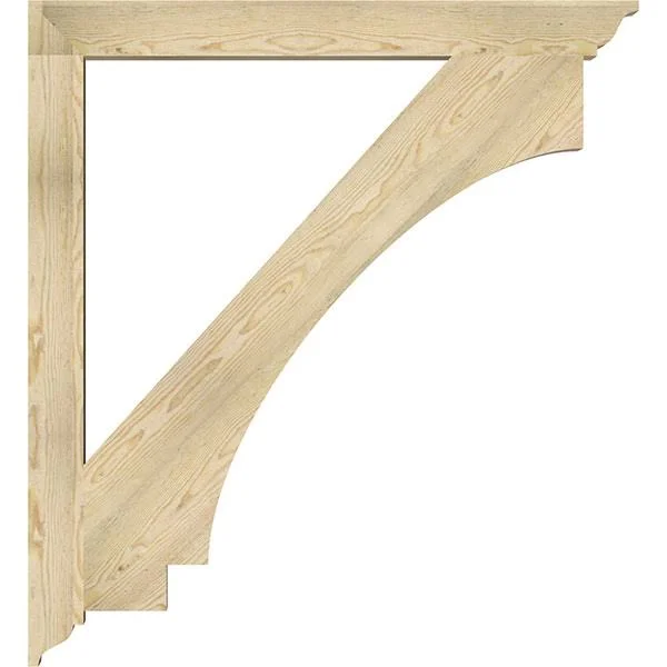 4x22W x 44x22D x 48x22H Imperial Traditional Rough Sawn BRACKET, Douglas Fir