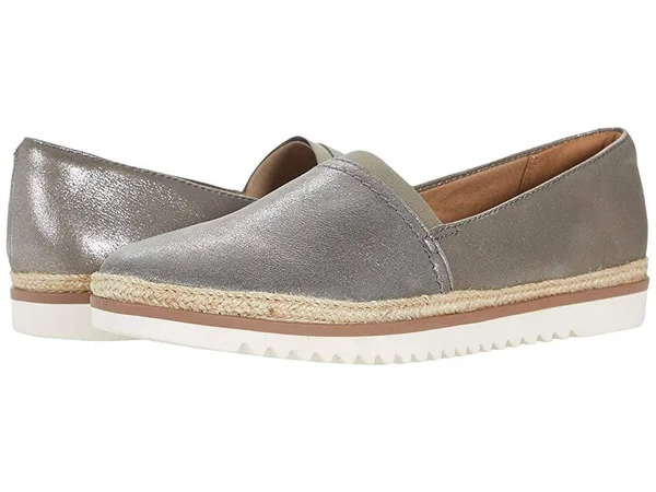 Clarks Women's Serena Paige Shoes - Metallic Leather