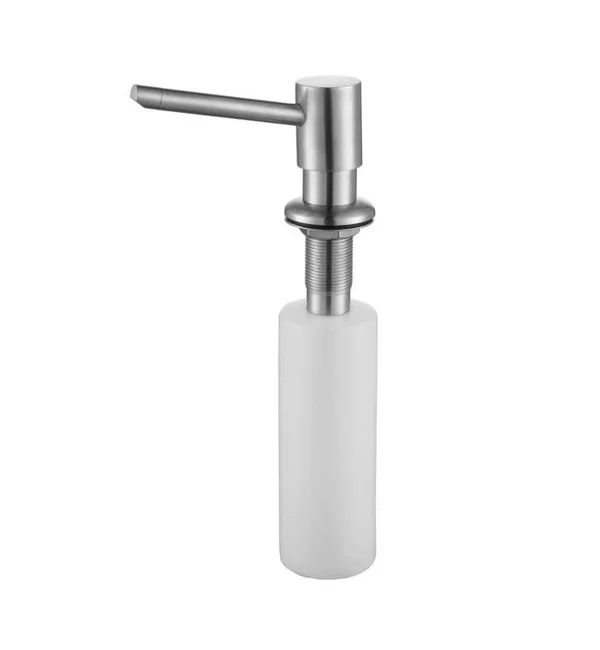 Kraus Stainless Steel Single Lever Kitchen Faucet and Soap Dispenser
