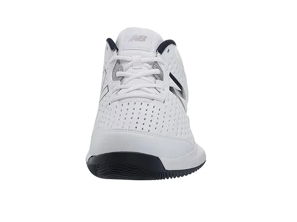 New Balance Men's 696v4 Tennis Shoes - White/Navy (Size 12)