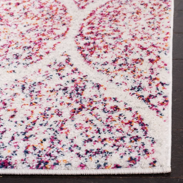 Safavieh Area Rug - Madison, Cream, Fuchsia, 8& x 10&