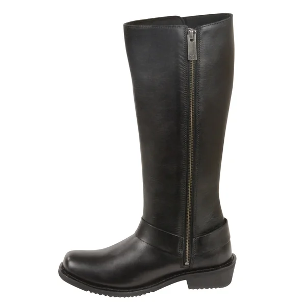 Women's Classic Harness Leather Boot with Full Lacing - 11