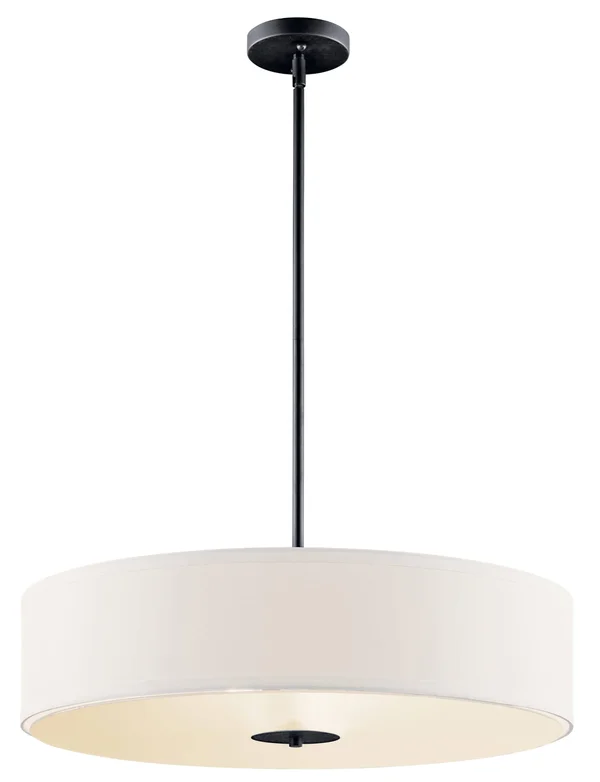 Kichler Lighting Black 3-Light Pendant 42122BK