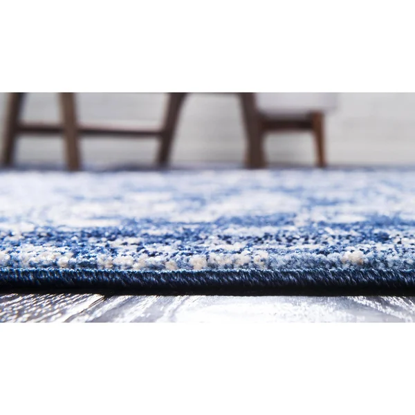 Unique Loom Vintage La Jolla Area Rug - 8& x 11& 4 (Blue)