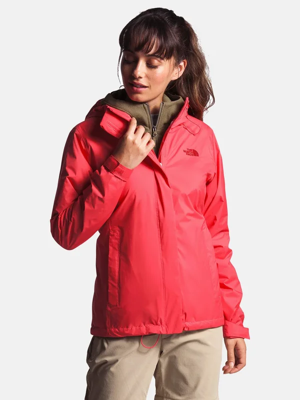 The North Face Women & S Venture 2 Jacket - Cayenne Red