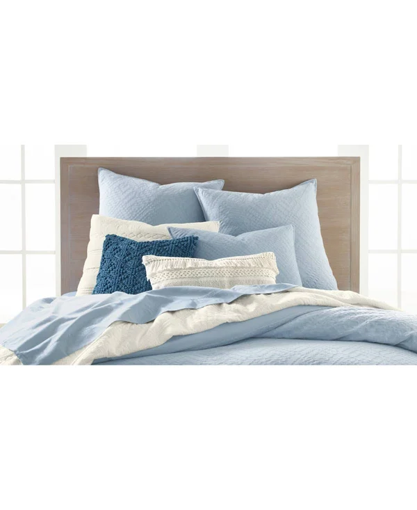 Closeout! Lucky Brand Taos 3-Pc. Matelasse King Comforter Set, Created for Macy&s - Blue