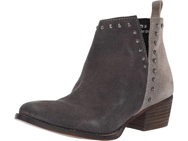 Women's Diba True Short Order Ankle Boot, Size: 6.5, Gray