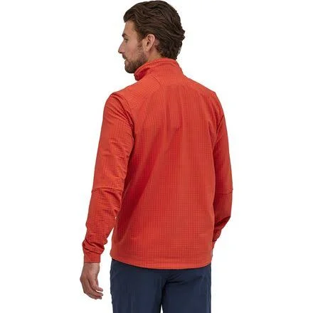 Patagonia R1 TechFace Fleece Jacket - Men's Hot Ember - M