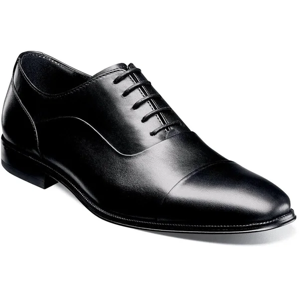 Florsheim Men's Jetson Cap Toe Oxford, Size: 11.5, Black