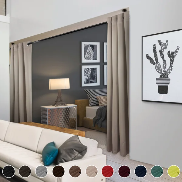 Rod Desyne Curtain Panel Beige