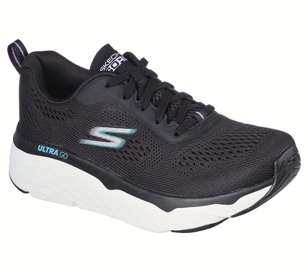 Skechers Women's Max Cushioning Elite - Destination Point Sneakers - Black, 7.0