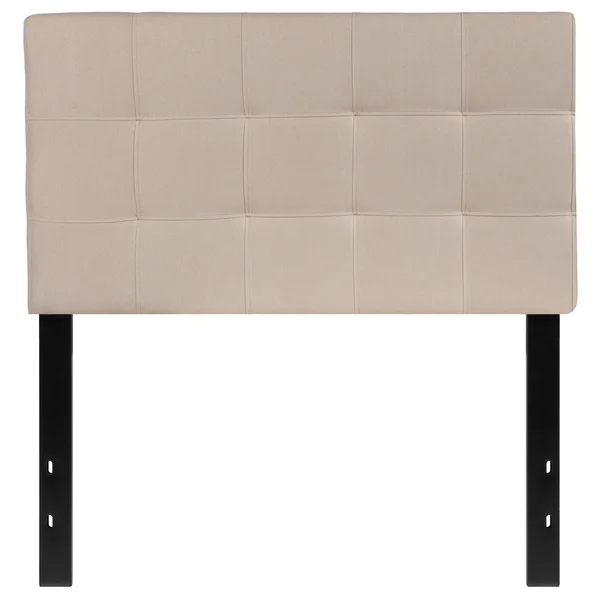 Flash Furniture Bedford Fabric Panel Headboard - Camel, Twin