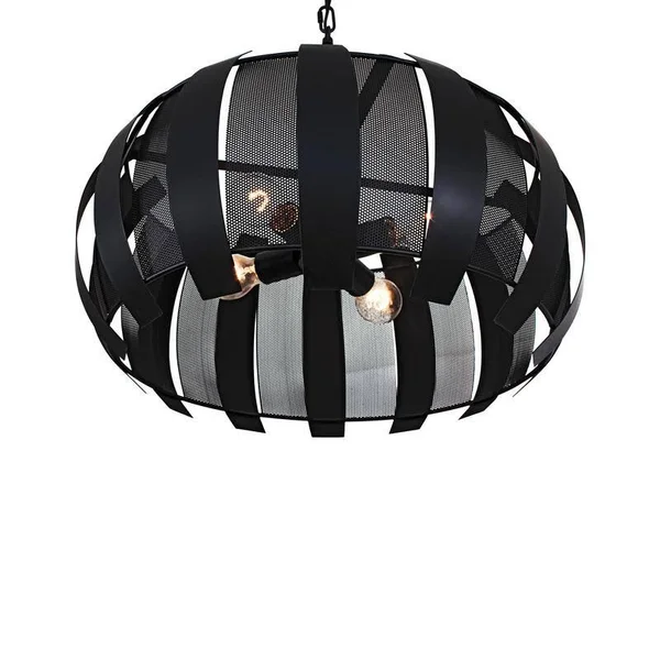 Varaluz Sawyers Bar 4 Light Pendant, Havana Gold - 287P04HG