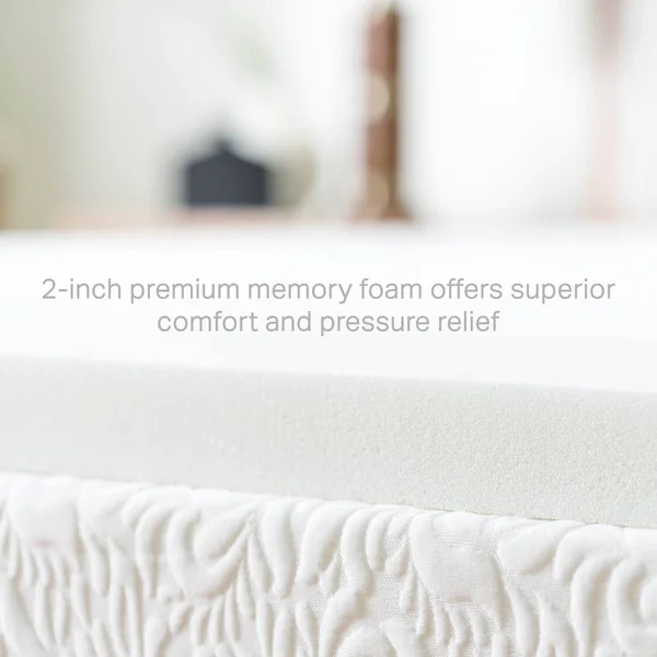 Weekender 2 inch Memory Foam Mattress Topper - King