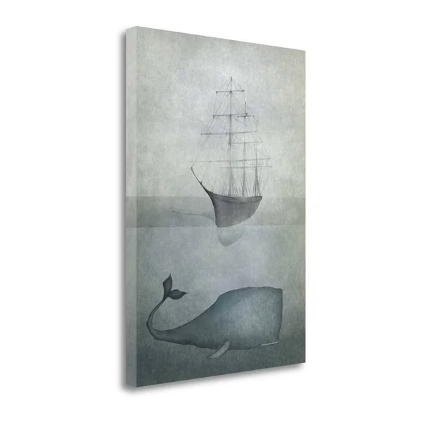 23x22 x 17x22 Deep Water by Majali Fine Art Giclee Print