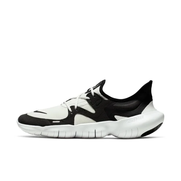Nike Free RN 5.0 Running Shoe - Men's 9 White - Black, Black