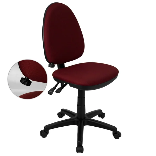 Flash Furniture Mid-Back Task Office Chair - Black