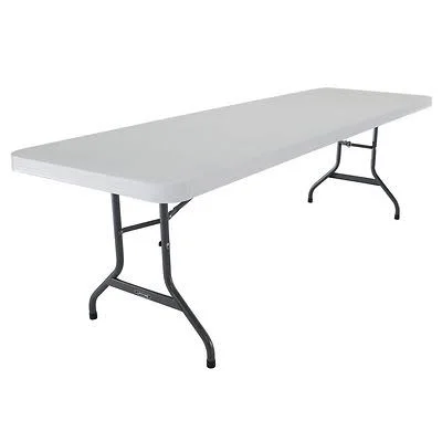 Lifetime Portable Folding Table - 8x22 x 96