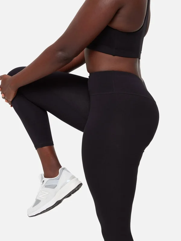 Organic Stretch Legging Jet Black, 2x