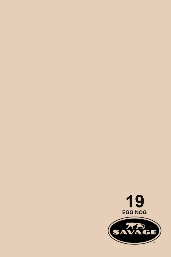 Savage Widetone Seamless Background #19 Paper, Egg Nog, 107x22 x 36&