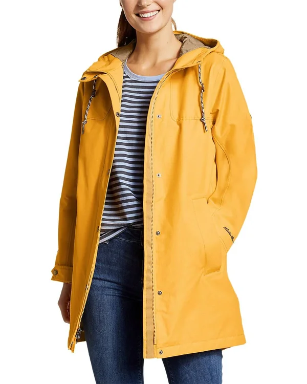 Eddie Bauer Women's Charly Parka - Yellow - XL