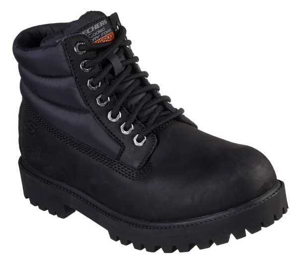 Skechers Men's Relaxed Fit: Verdict - Verno Boots, Black/Black, 11.0