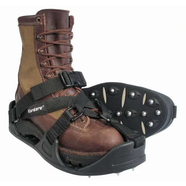 WorkTrax Plus Regular Push Through Steel Spikes Cleats by Korkers