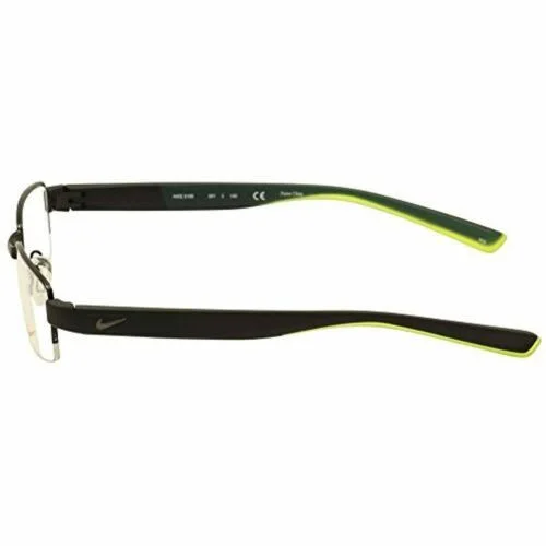 Nike 8165 Mens Eyeglasses 001 Black/Crystal Volt