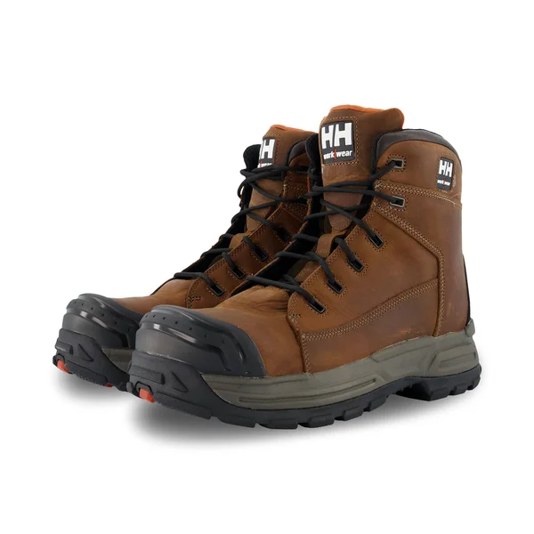 Helly Hansen 6x22 Denison Composite Toe Waterproof Boots, Men's Brown/Orange