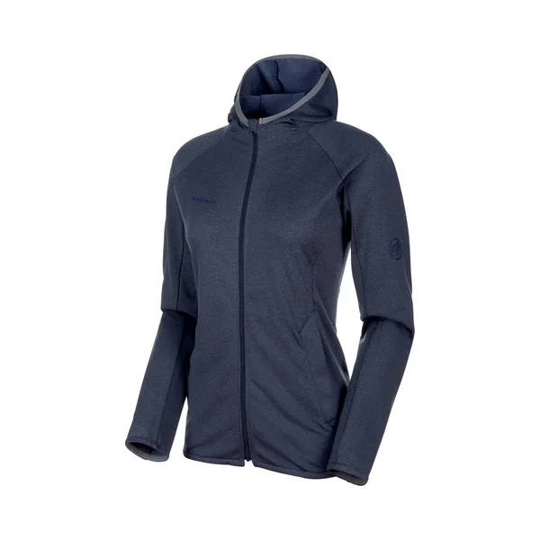 Mammut Nair ml Hooded Jacket - Women's Peacoat Melange, L