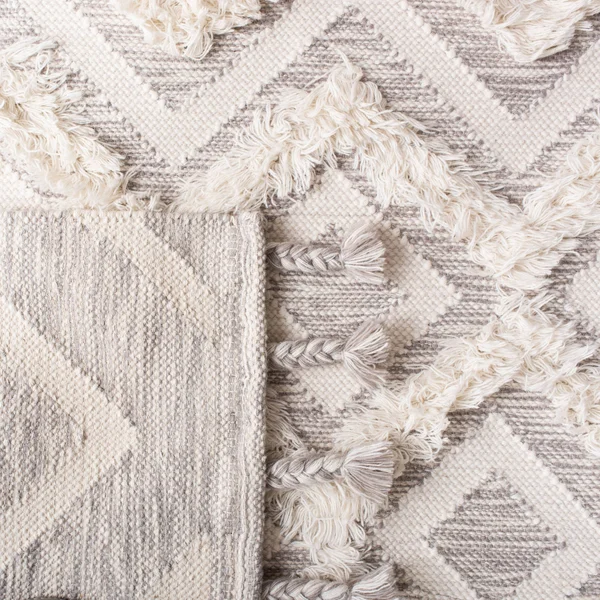 Safavieh Kenya Rug Collection KNY957A - Ivory - Grey - 3& x 5&