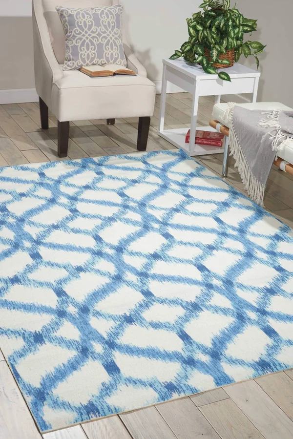 Nourison Waverly Sun & Shade SND05 Aegean Rug - 10& x 13&