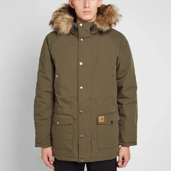 Carhartt WIP Trapper Parka Cypress & Black