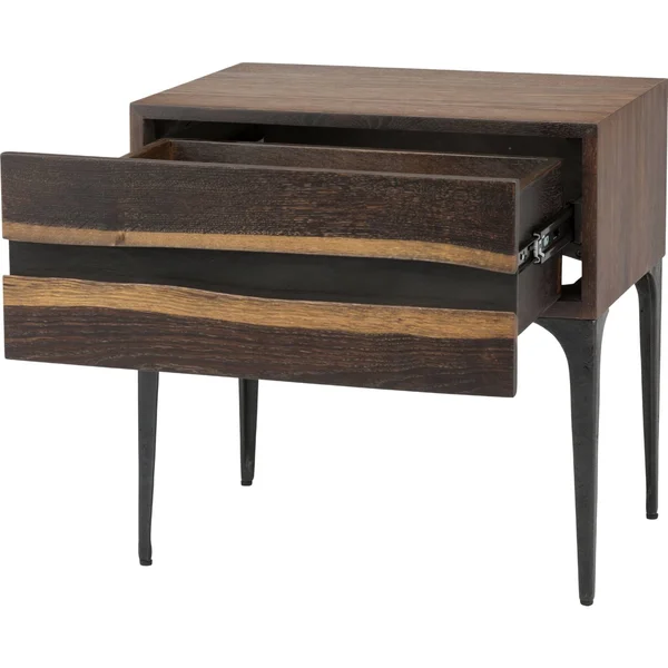 Nuevo Prana Side Table - Seared