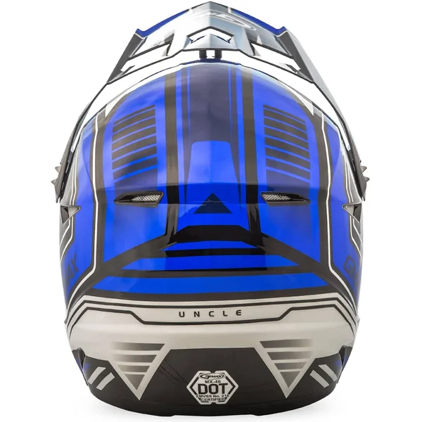GMAX MX46 Uncle Helmet Medium Black/Blue