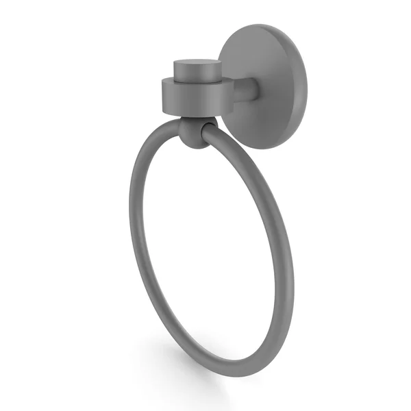 Allied Brass 7116-UNL Satellite Orbit One Collection Towel Ring Unlacquered Brass