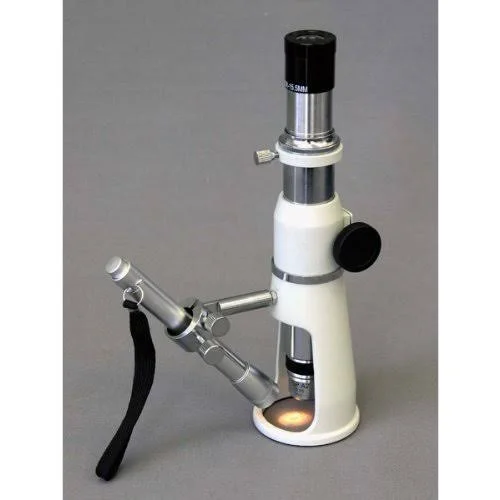Amscope 100x Stand, Shop, Measuring Microscope + Pen Light