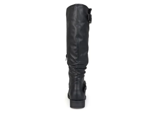 Journee Collection Women's Wide Calf Stormy Boot - Black