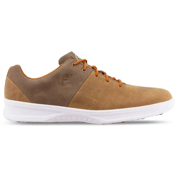 FootJoy Men's Contour Series Golf Shoes 54054 - Brown - 10.5 - Narrow