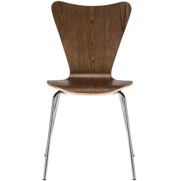 EdgeMod Elgin Side Chair - Brown - 2 count