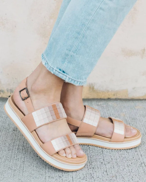 Soludos Remy Embroidered Sandal - Camel - 8