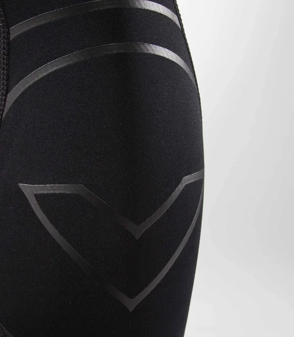 Grappling Compression Spats S, Black/Silver