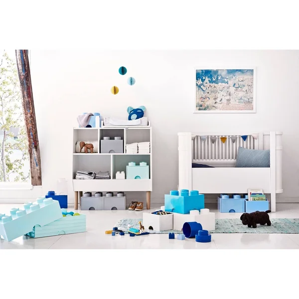 Lego Storage Brick Drawer 8 - Aqua Light Blue