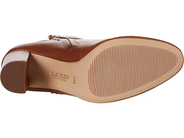 Lauren Ralph Lauren Women's Mackinley Booties - Deep Saddle Tan